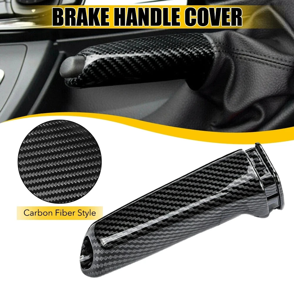Carbon Fiber Handbrake Handle Cover for BMW