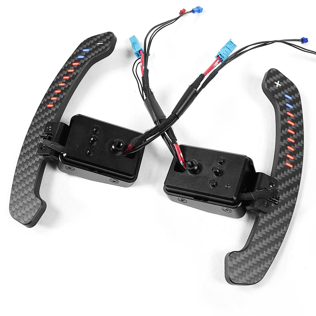 TDD 100% Real Carbon Fiber Magnetic Paddle Shifters For BMW