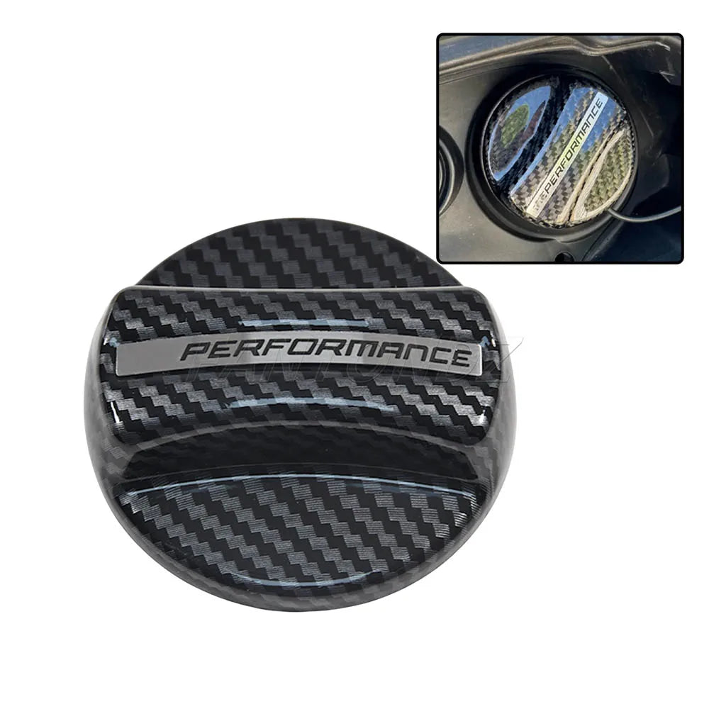 Carbon Fiber Fuel Cap Trim For BMW