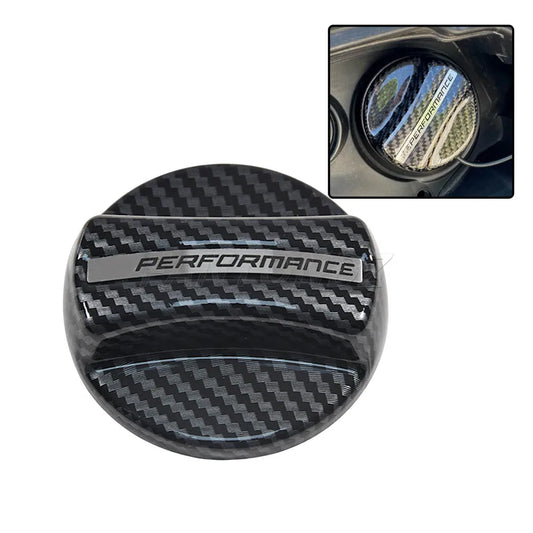 Carbon Fiber Fuel Cap Trim For BMW