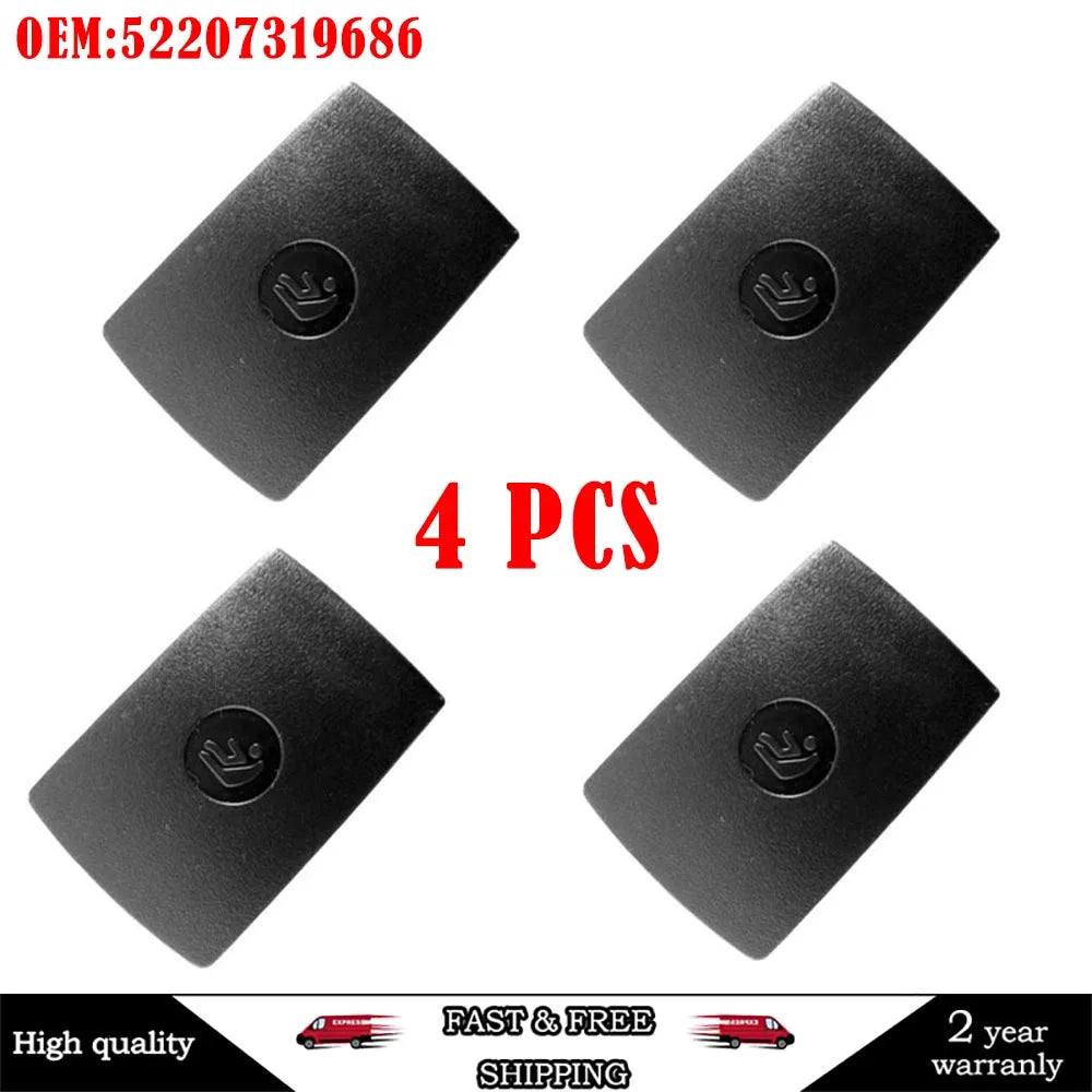 Car Rear Child Seat Fixing ISOFix Cover for BMW 3 Series