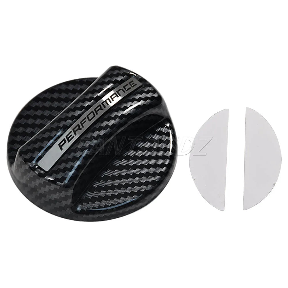 Carbon Fiber Fuel Cap Trim For BMW