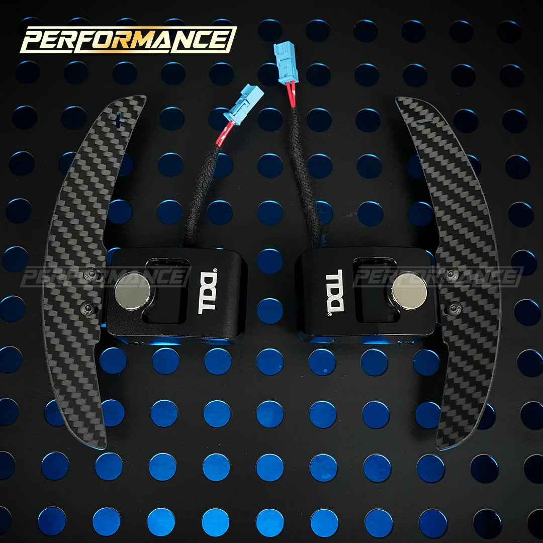 TDD 100% Real Carbon Fiber Magnetic Paddle Shifters For BMW