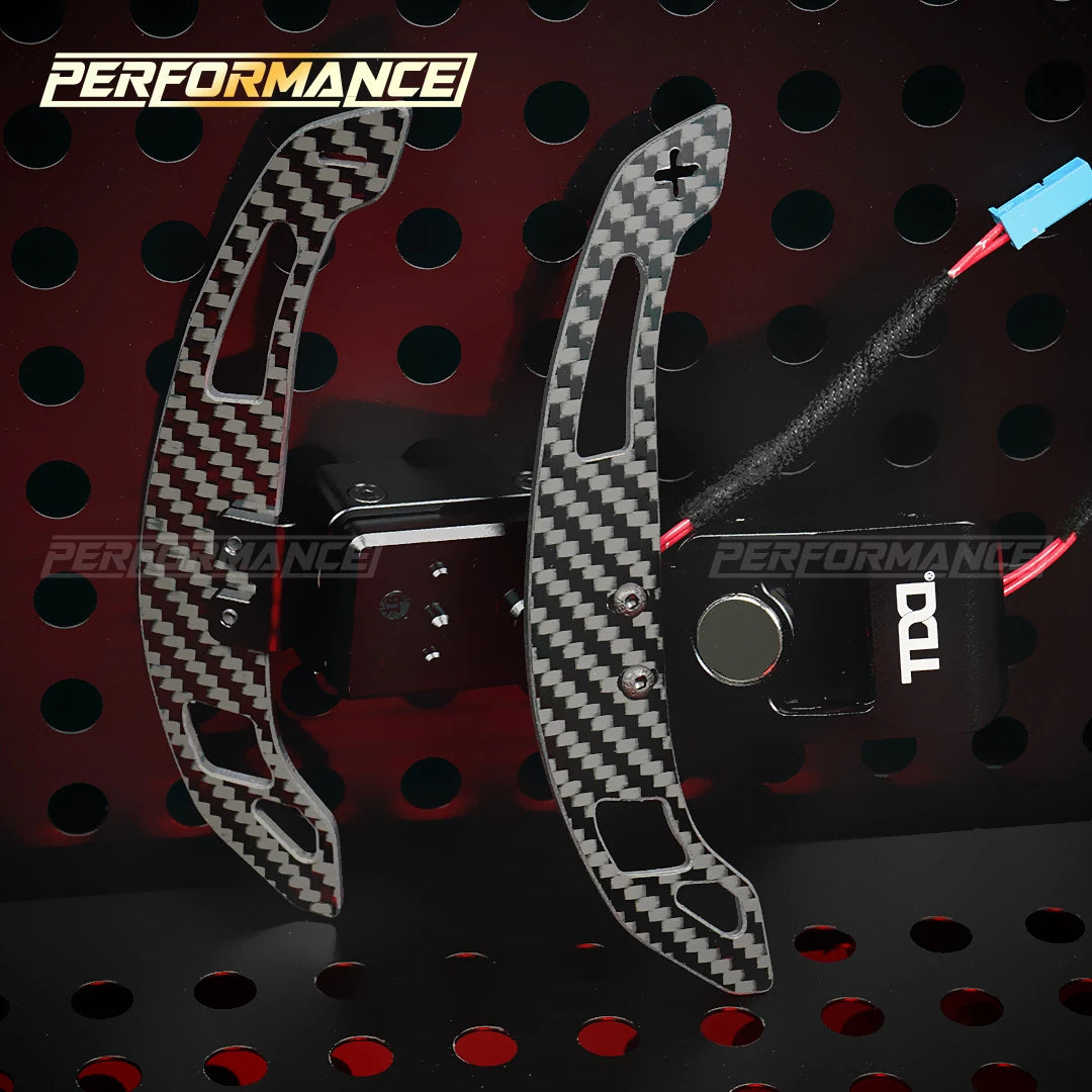 TDD 100% Real Carbon Fiber Magnetic Paddle Shifters For BMW