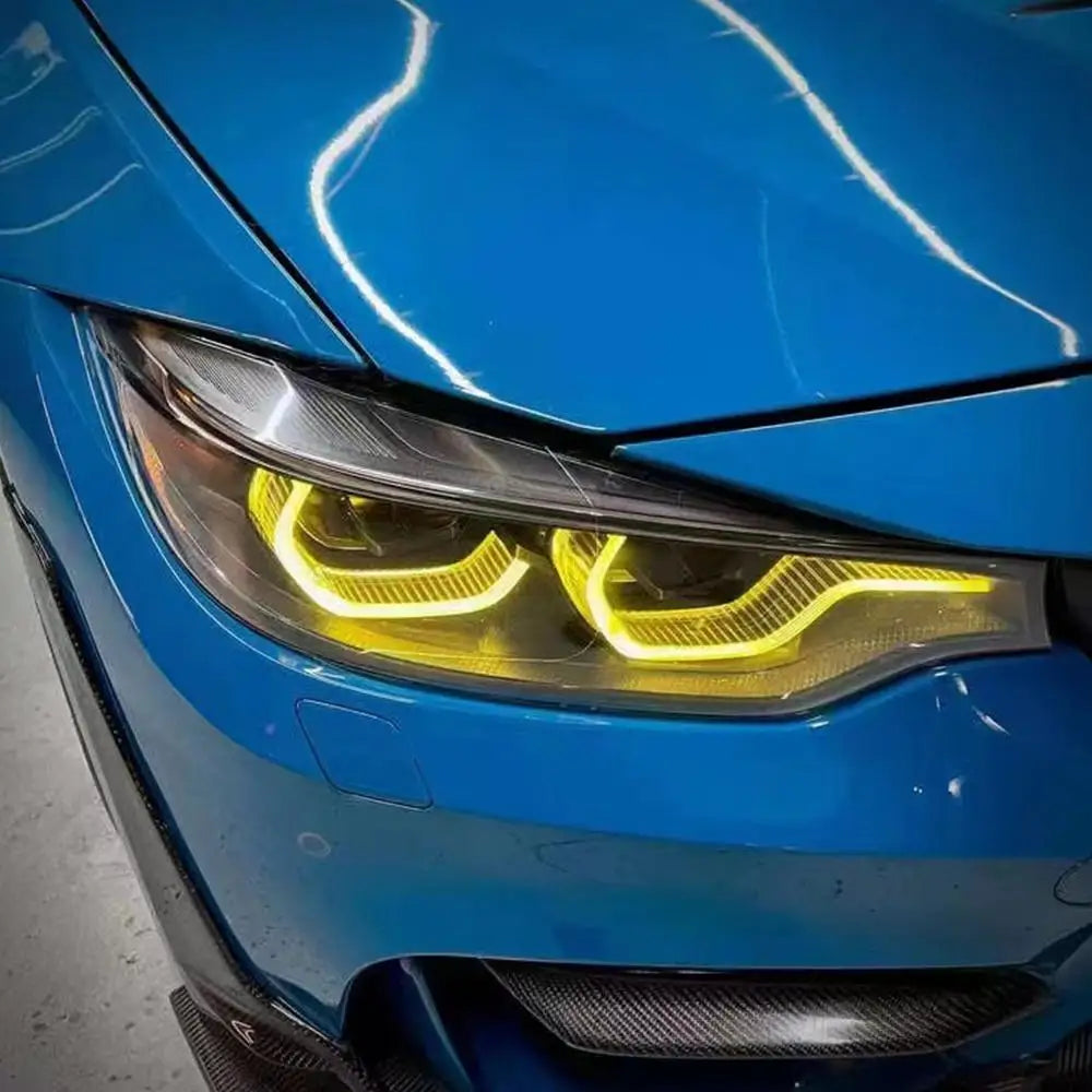 Yellow DRL For BMW Angel Eyes
