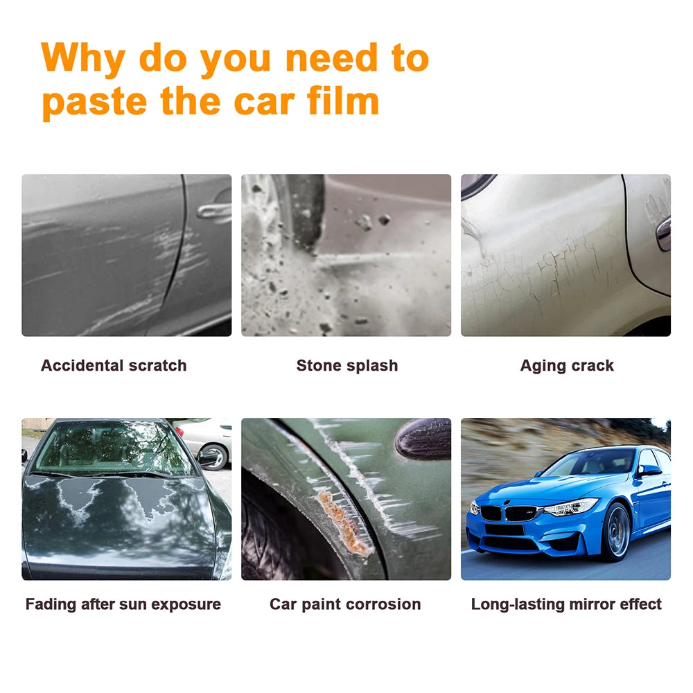 Pre-Cut Paint Protection Film for BMW M3 Sedan CS F80 2014-2019