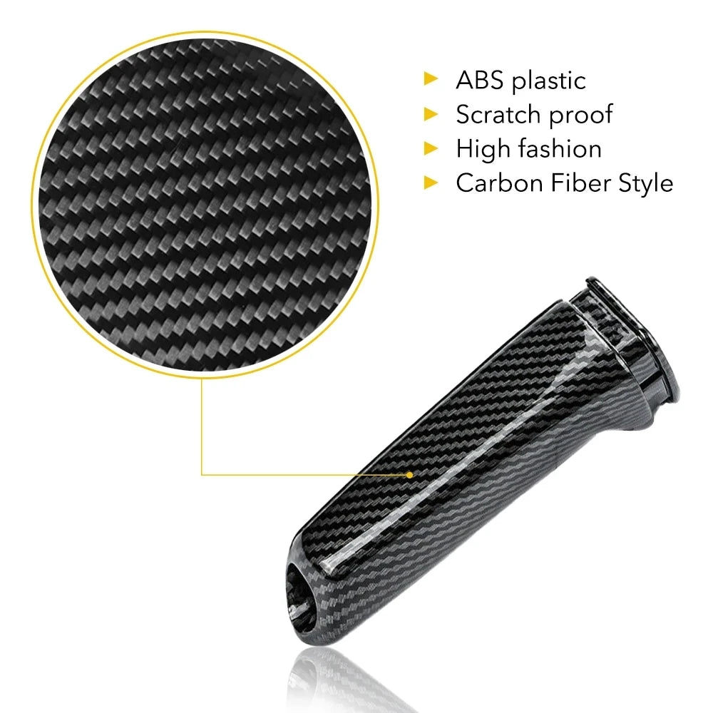 Carbon Fiber Handbrake Handle Cover for BMW