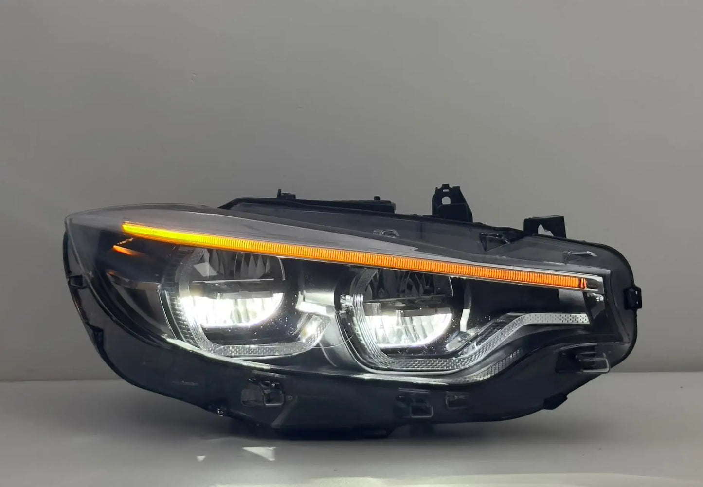Yellow/White DRL Ikon-Style LED Headlight for BMW F32 F33 F36 F80 F82 F83 (LCI Upgrade)